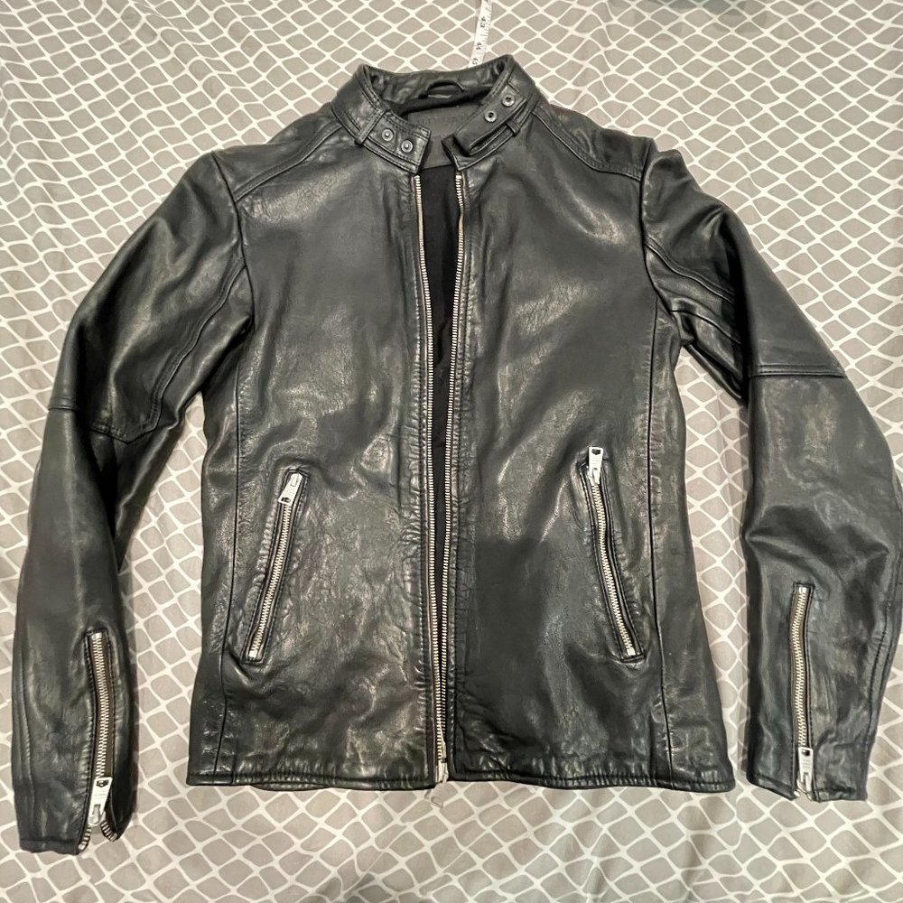 Allsaints Cora Leather Jacket (size XS)